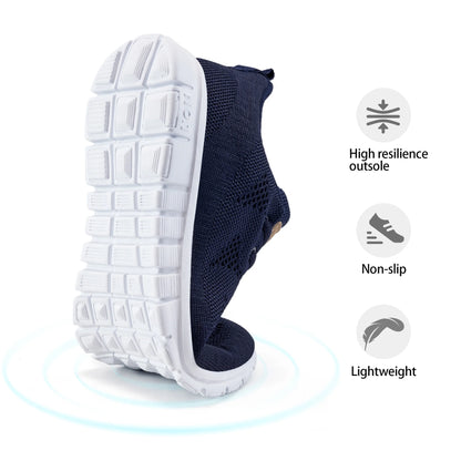 Women Running Shoes Breathable Casual Sneakers Comfortable Walking Tennis Shoes