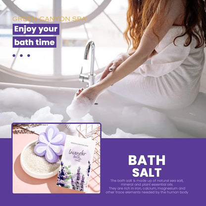 Bath Gift Sets for Women, 11Pcs Lavender Spa Baskets Gift Kits, Relaxing Birthday Mothers Day Gifts for Mom Her
