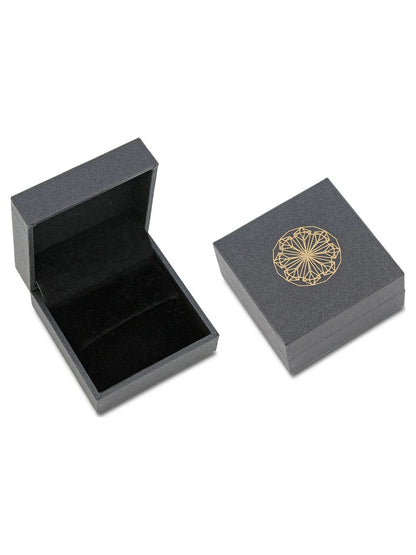 Women'S Created White Sapphire Engagement Ring in 10K White Gold