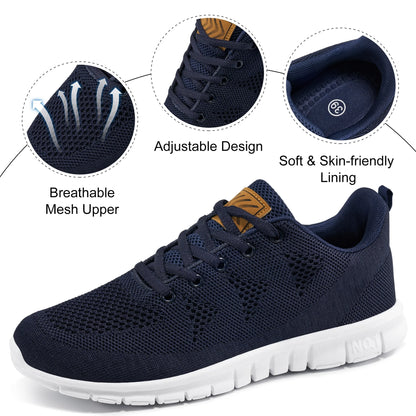 Women Running Shoes Breathable Casual Sneakers Comfortable Walking Tennis Shoes